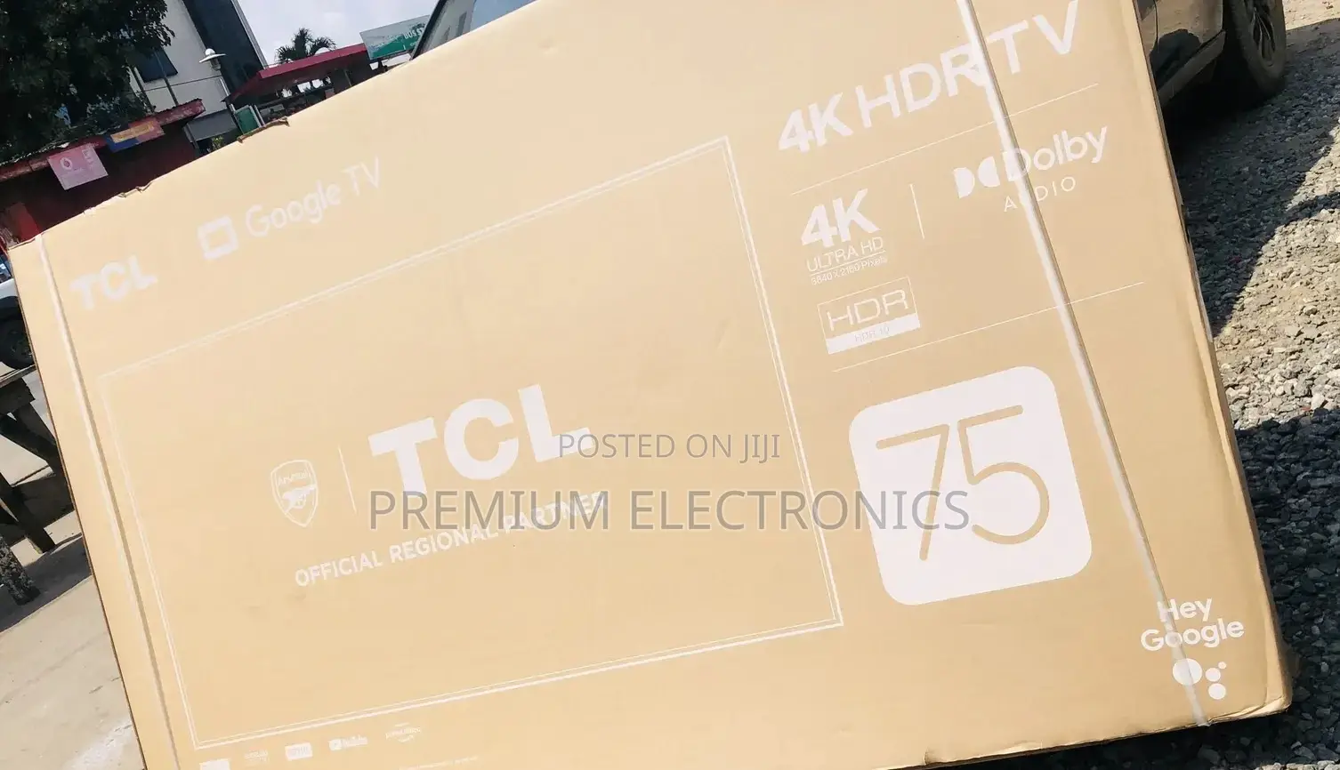 Tcl | Edgeless Design | 75" Uhd Smart Google Tv | 75p635