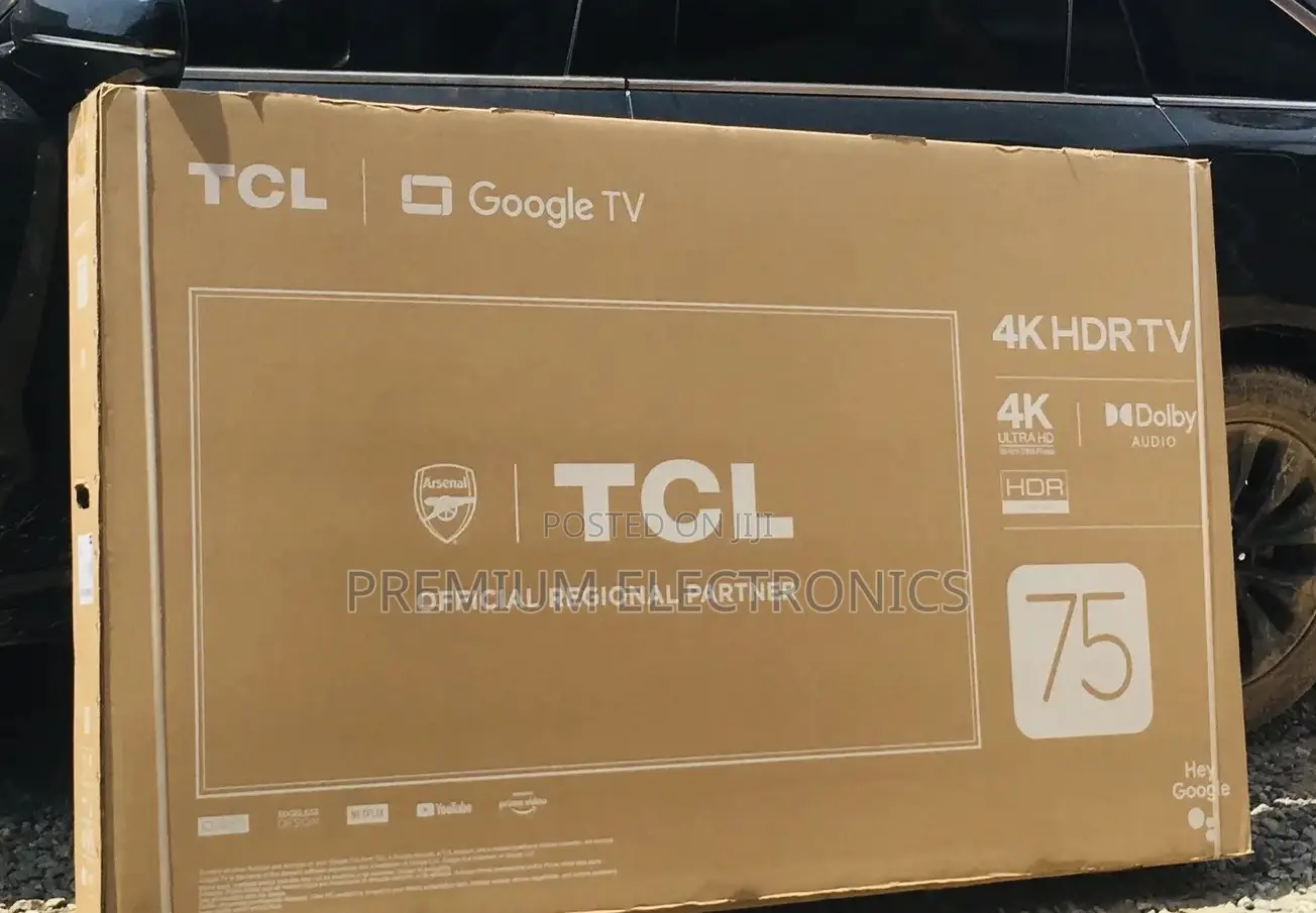 Stunning Uhd Display 75" Tcl 75p6k Smart Google Tv