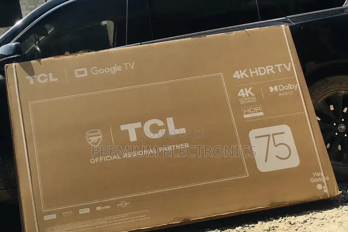 High-dynamic-range Tcl Smart Google Tv, 75" 75p6k Uhd