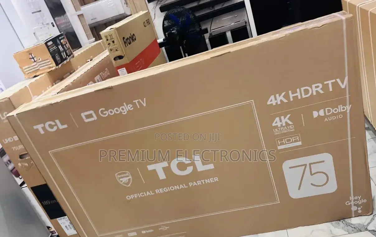 Quad-core Processor Tcl 75p6k Smart Google Tv, 75" Uhd