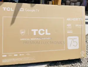 Hdmi 2.1 | Aipq2.0 | High Quality Tcl 75" Uhd Tv 75p6k 2025 Model