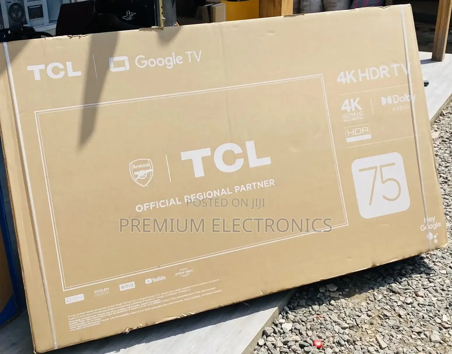 Latest Open High-dynamic-range Tcl 75" Uhd Smart Tv P635