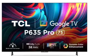 Ultra Hd Led Tcl Google Tv | 75p635 | 75inch Smart Tv