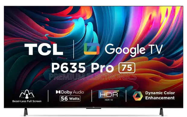Ultra Hd Led Tcl Google Tv | 75p635 | 75inch Smart Tv - Premium
