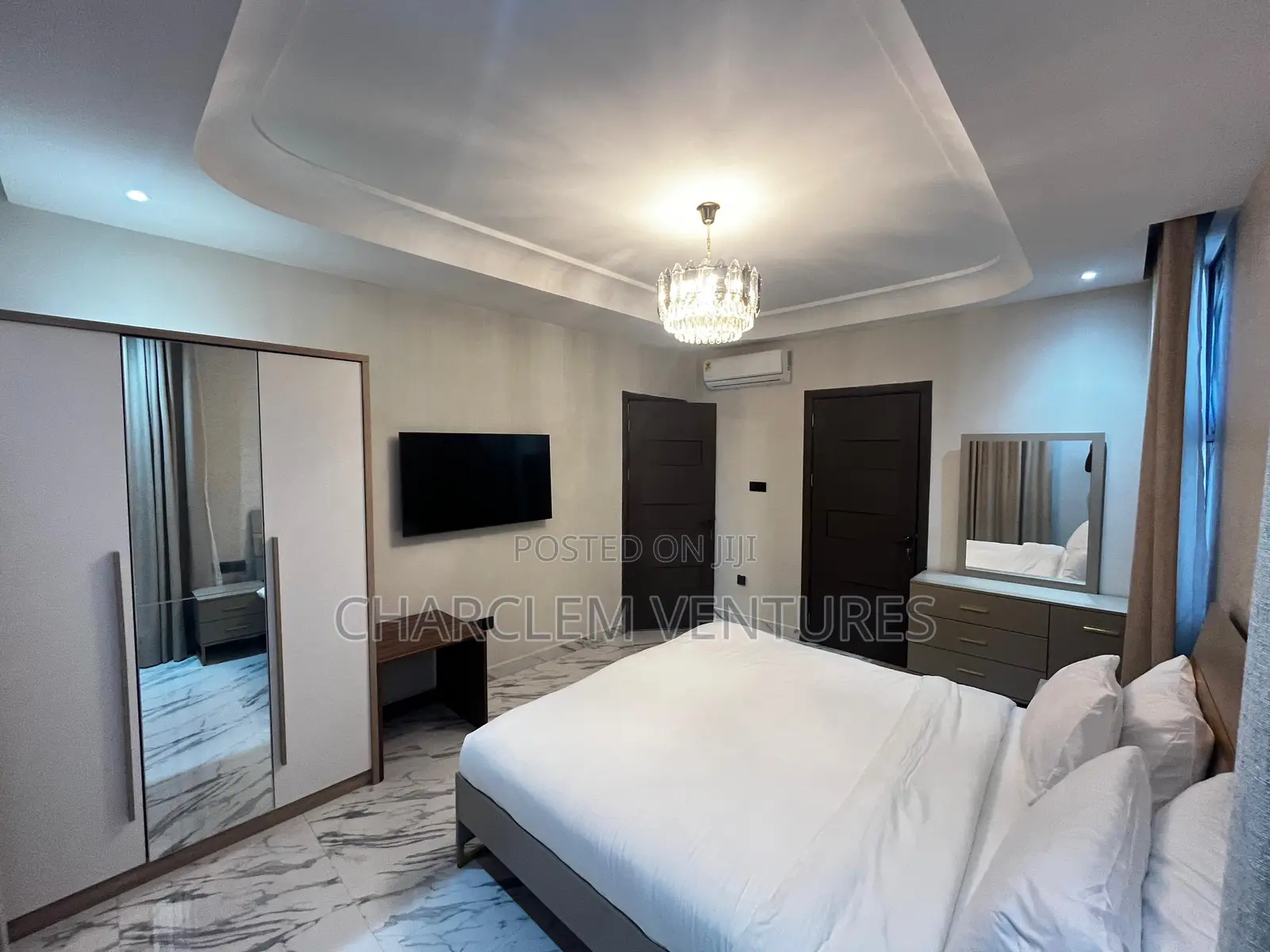 Furnished 2bdrm Apartment in Charclem Ventures, East Legon for rent