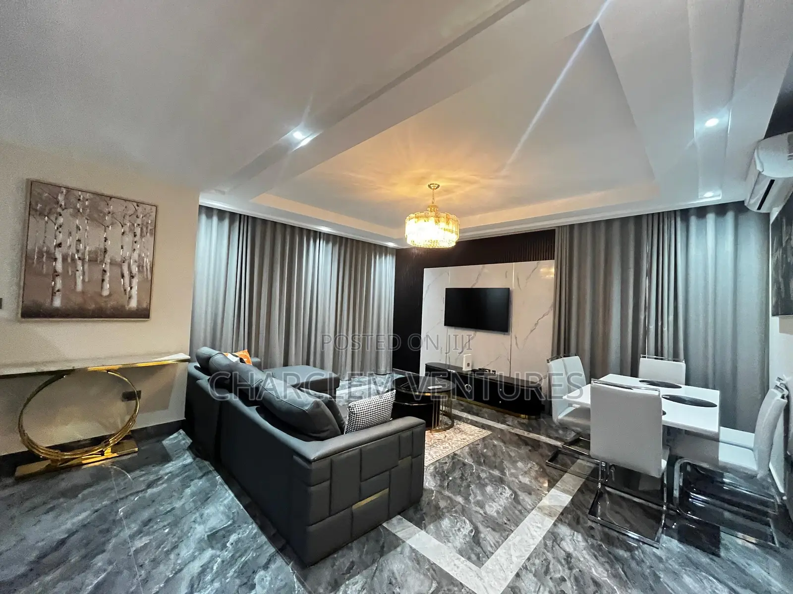 Furnished 2bdrm Apartment in Charclem Ventures, East Legon for rent