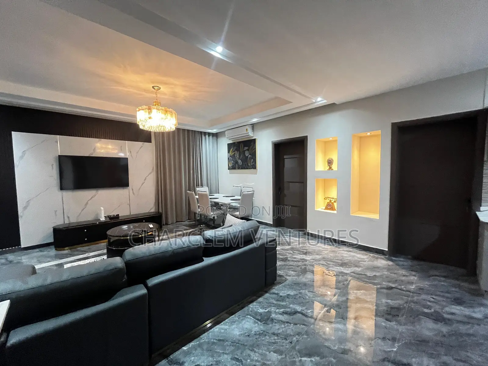 Furnished 2bdrm Apartment in Charclem Ventures, East Legon for rent