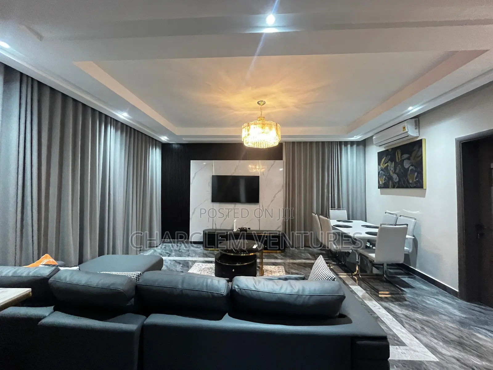 Furnished 2bdrm Apartment in Charclem Ventures, East Legon for rent