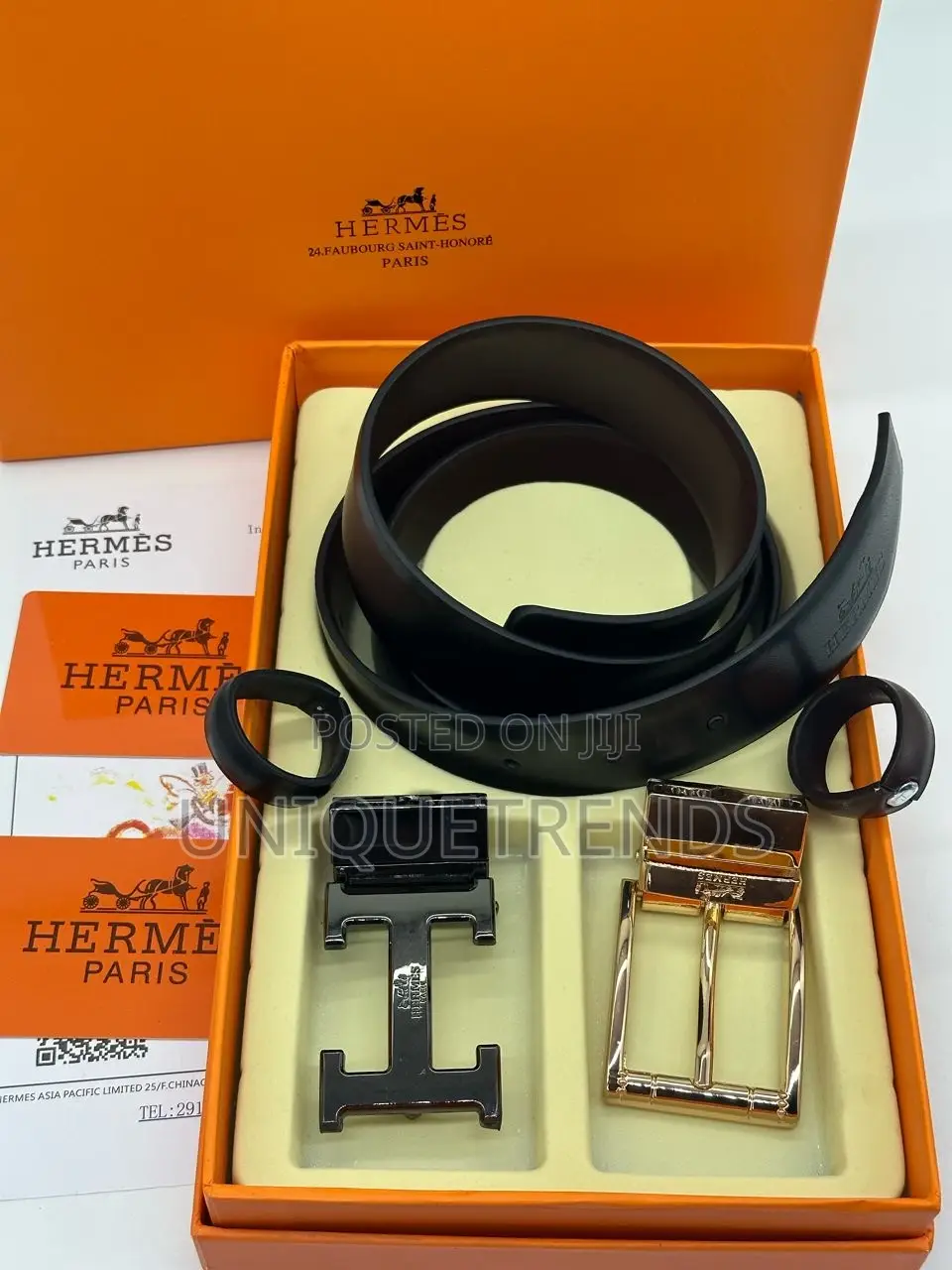 Designer Double Hook Belts