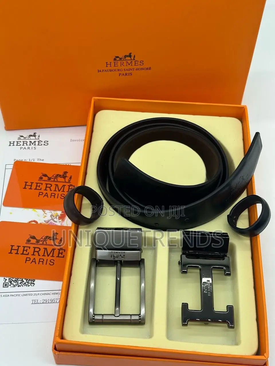 Designer Double Hook Belts