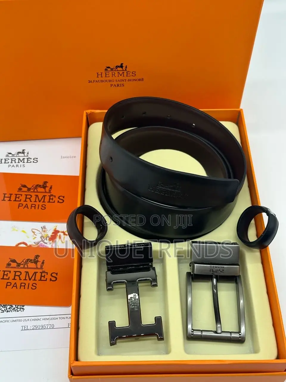 Designer Double Hook Belts