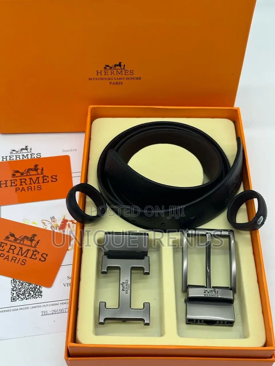 Designer Double Hook Belts