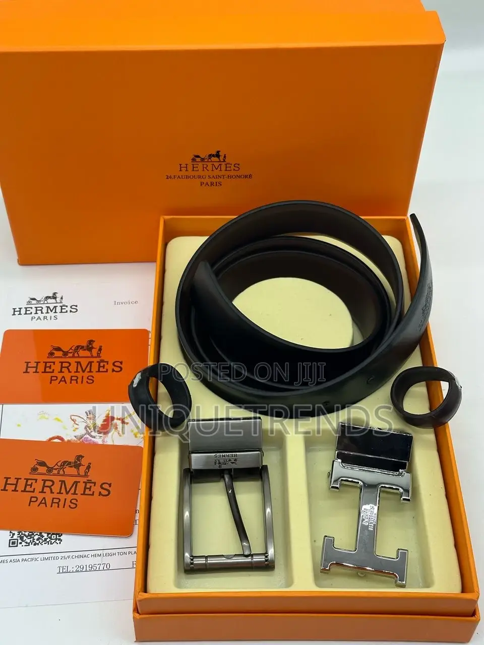 Designer Double Hook Belts