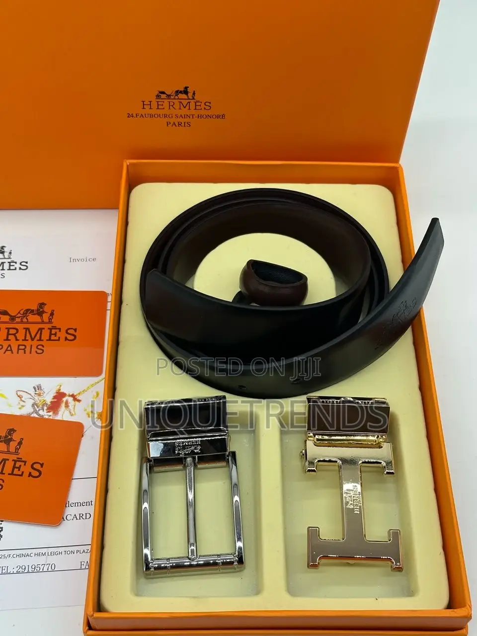 Designer Double Hook Belts