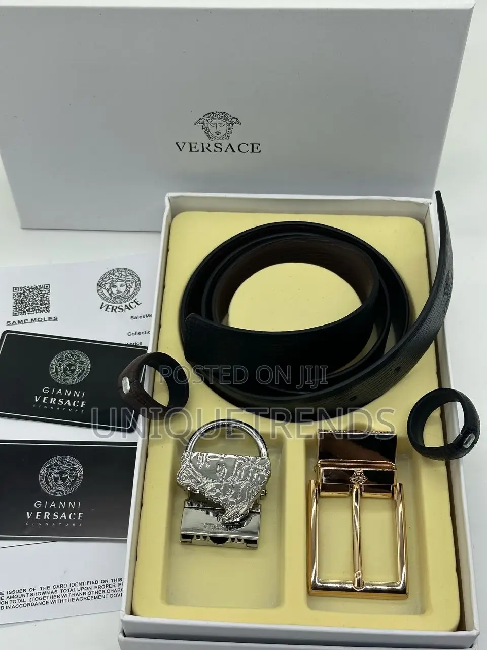 Designer Double Hook Belts