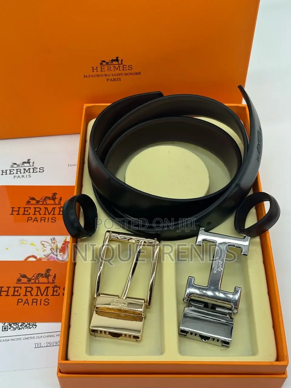 Designer Double Hook Belts