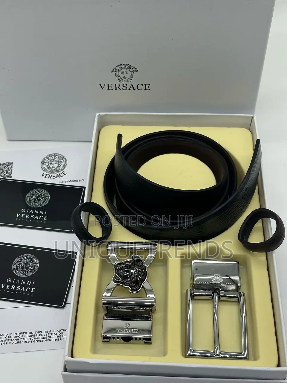 Designer Double Hook Belts