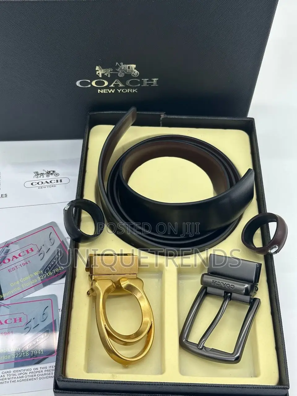 Designer Double Hook Belts