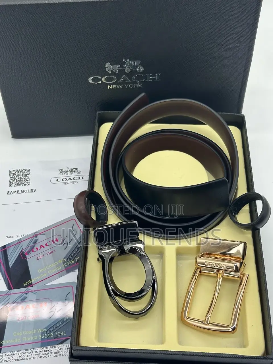 Designer Double Hook Belts