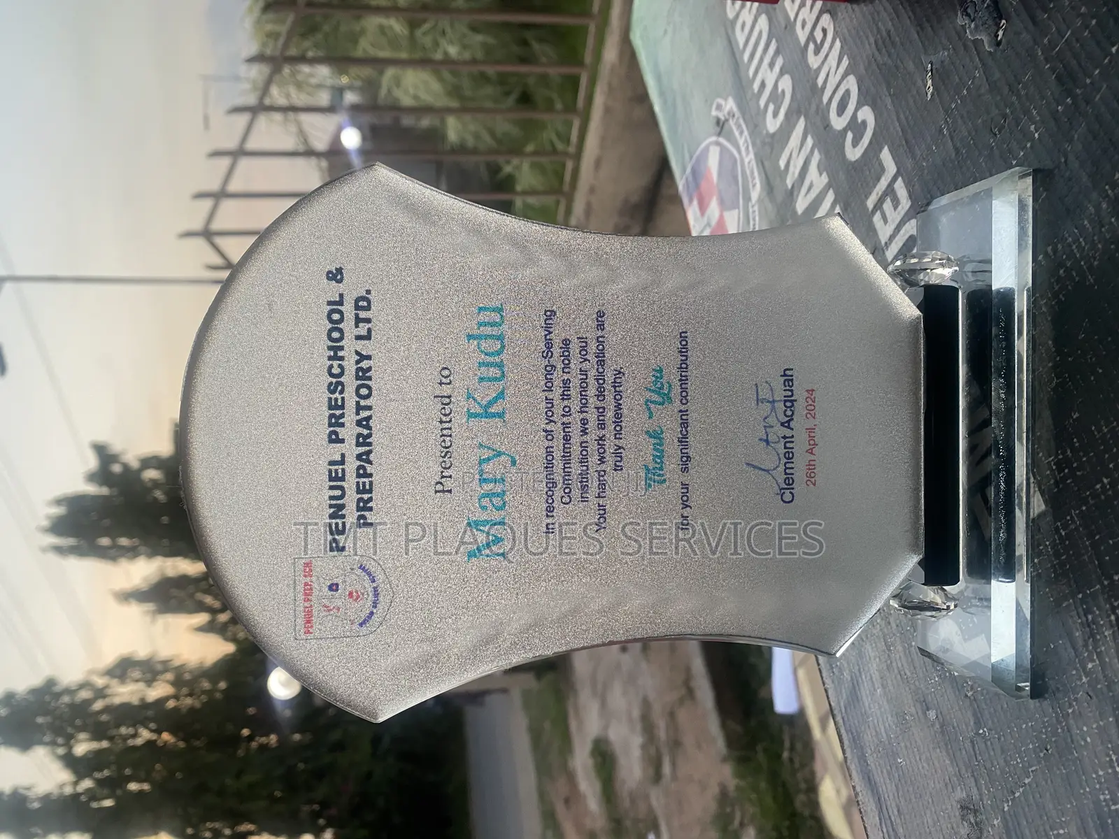 Crystal Award Plaque for Your Events. Hot Cake