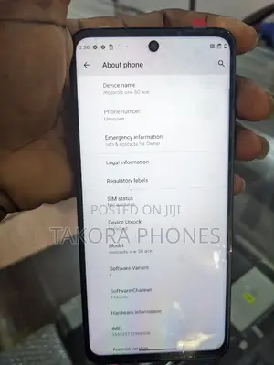 Motorola One 5G 128 GB Black