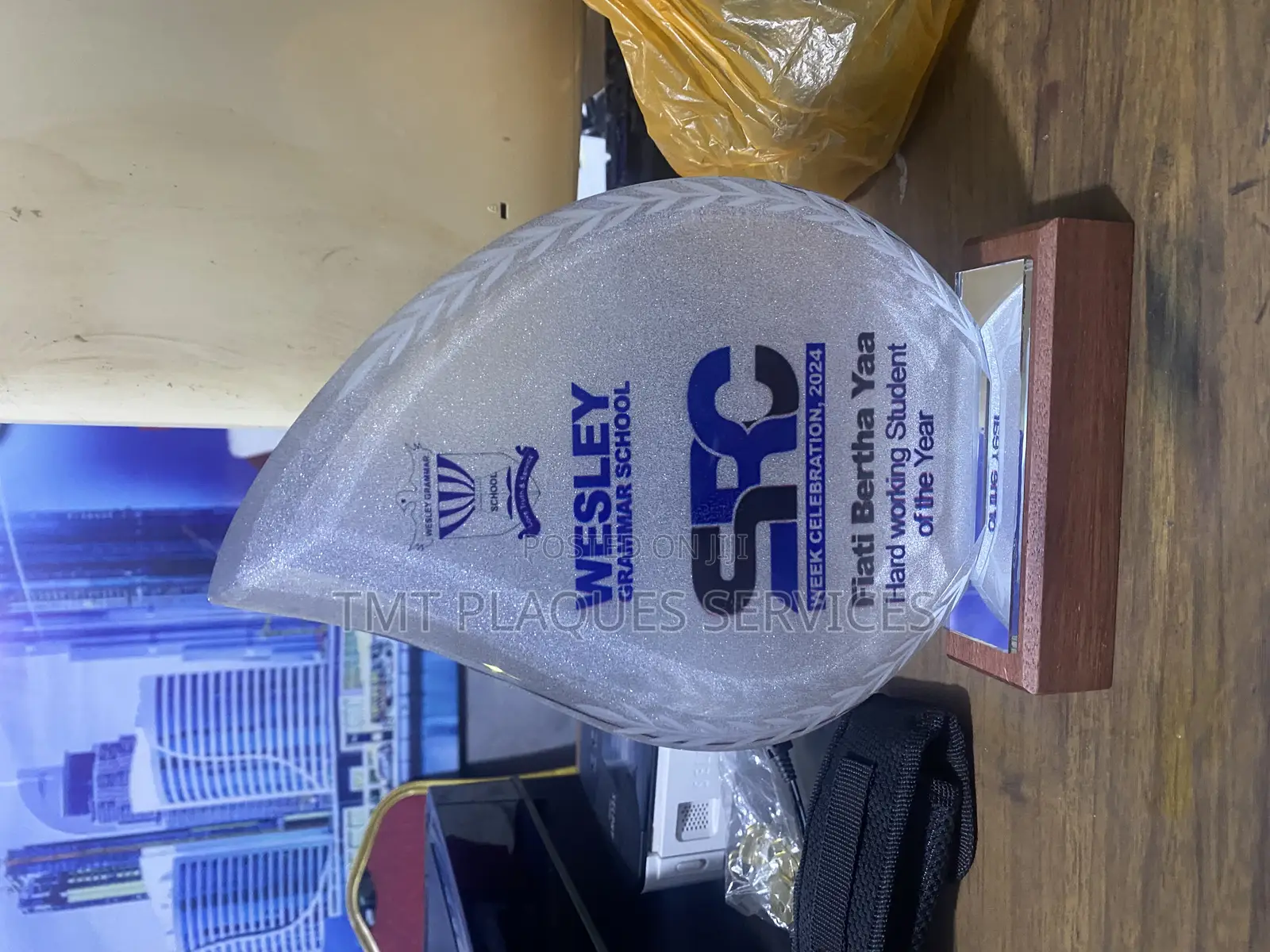 Crystal Award Plaque - Discount Prices