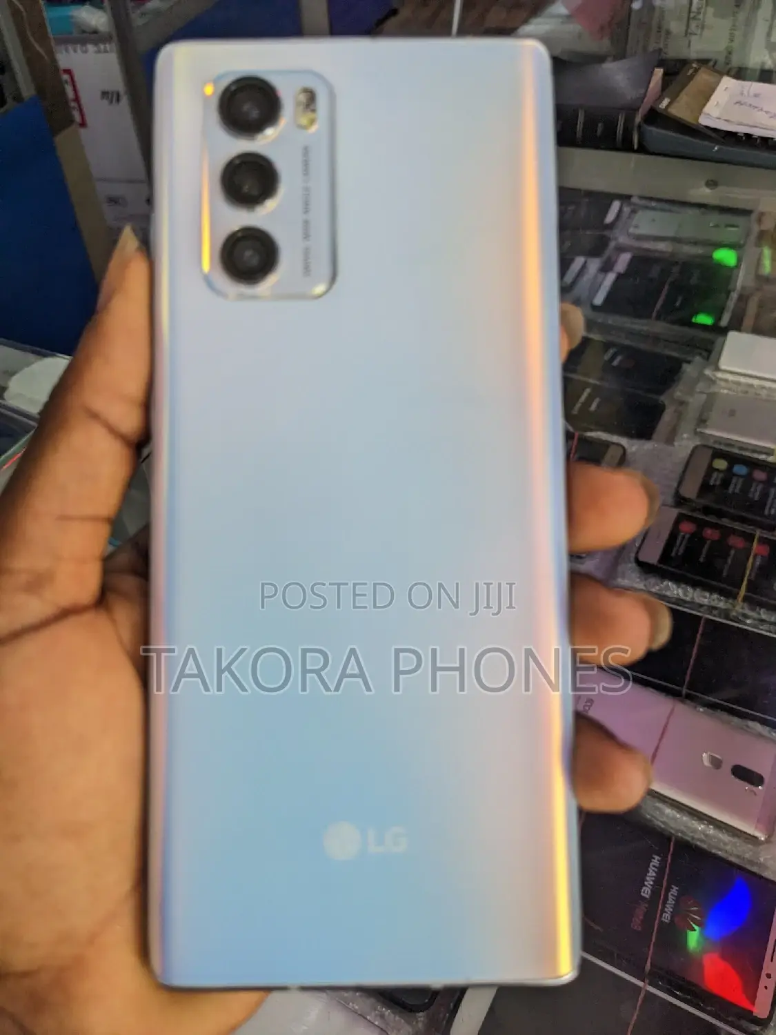 New LG Wing 5G 128 GB White
