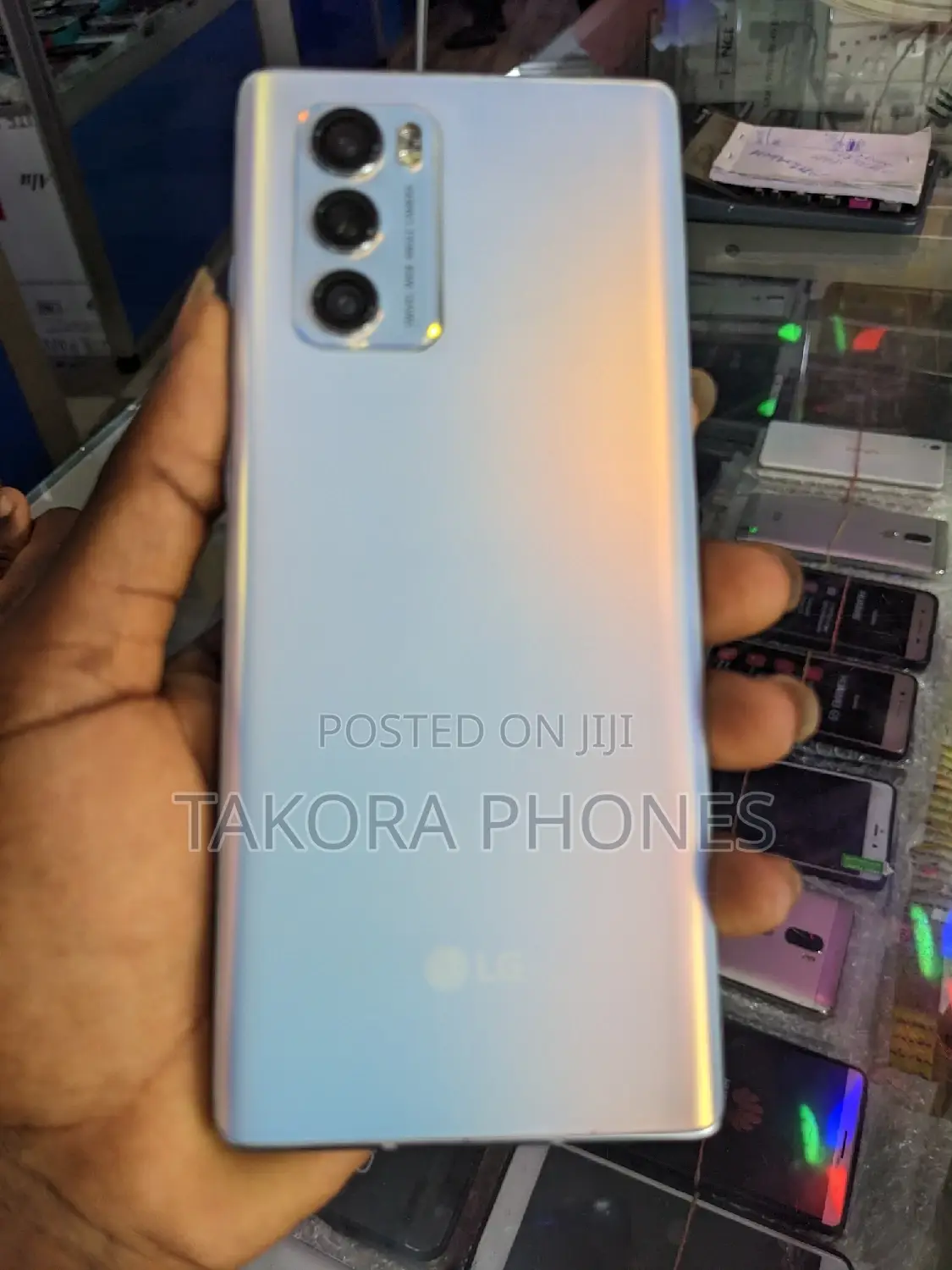 New LG Wing 5G 128 GB White