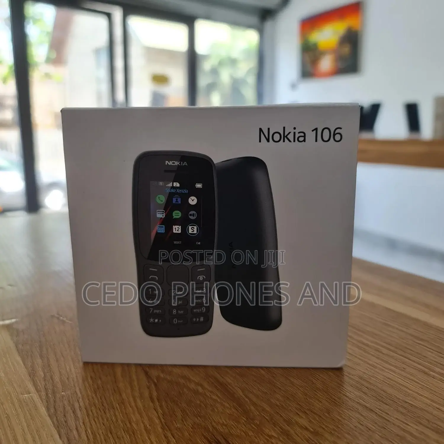 New Nokia 106 Black