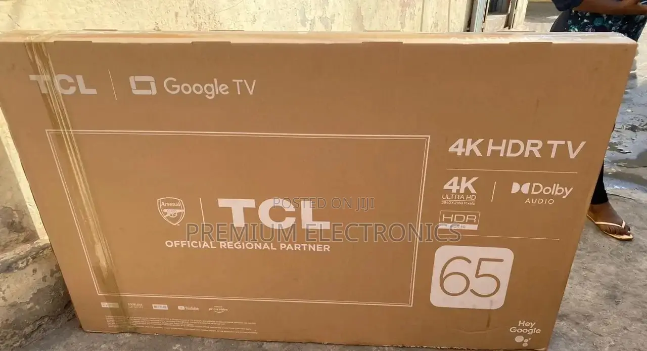 TCL Bezel-Less Design 65inch Uhd Smart Google Tv 65p6l