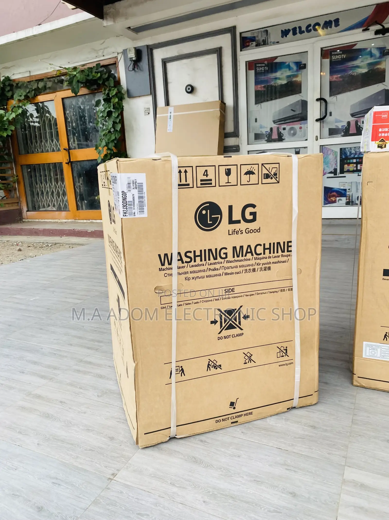 Energy Sufficient LG FH2J3QDNP0 7kg Electric Washing Machine