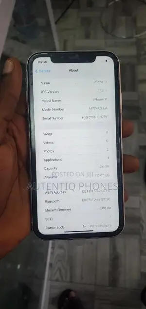 Apple iPhone 11 128 GB White