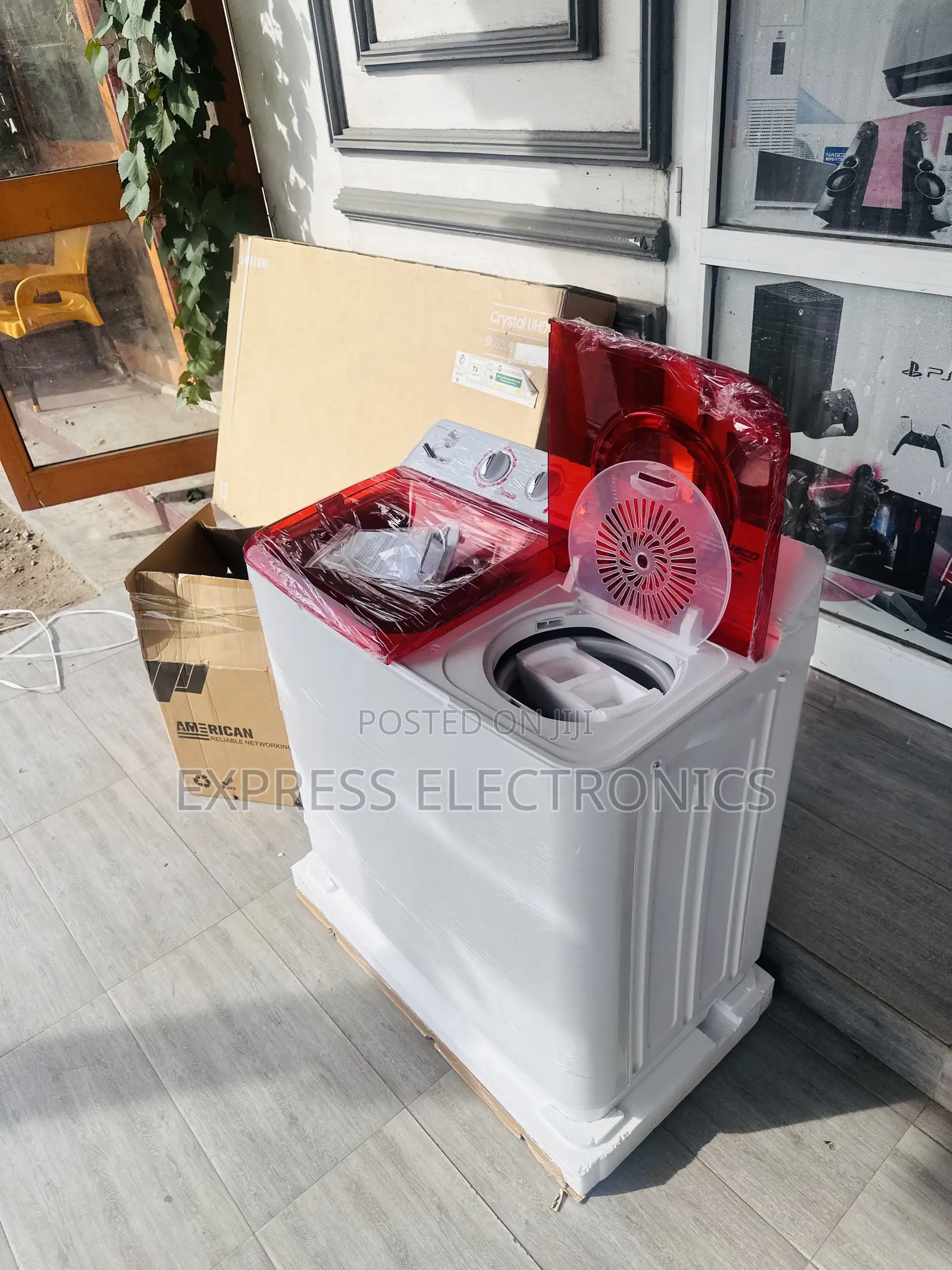 Transparent Lid Covert Nasco 11kg Topload