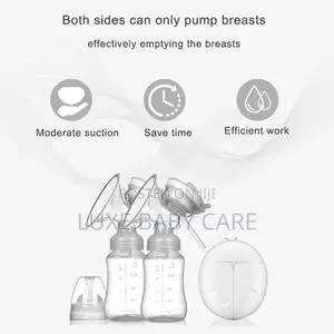 Double Electric Breast Pumps With Baby Milk Bottle