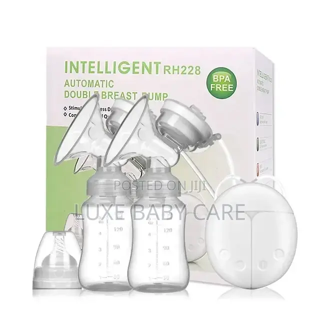 Double Electric Breast Pumps With Baby Milk Bottle