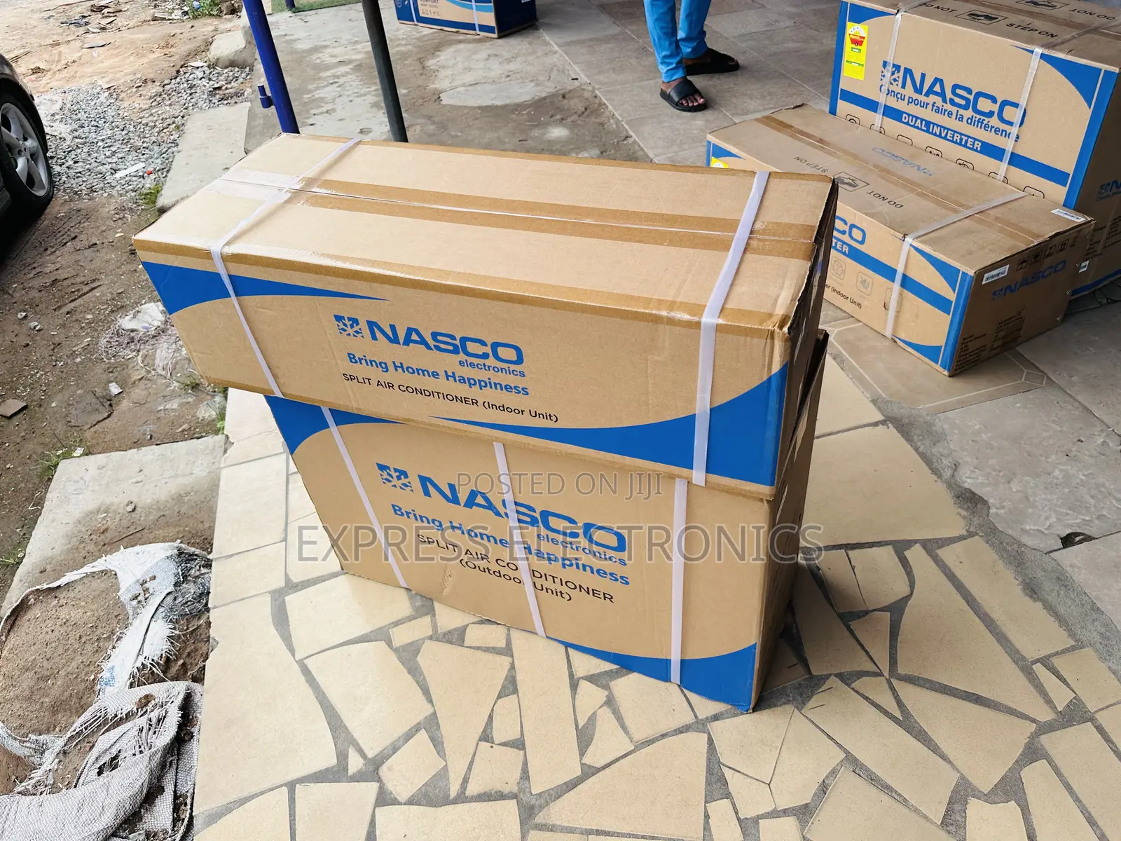 Quality Sleek 2.0hp Nasco White Air Conditioner