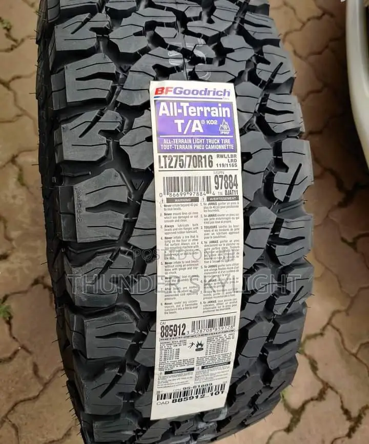 275/70r16 All Terrain Bfgoodrich KO2