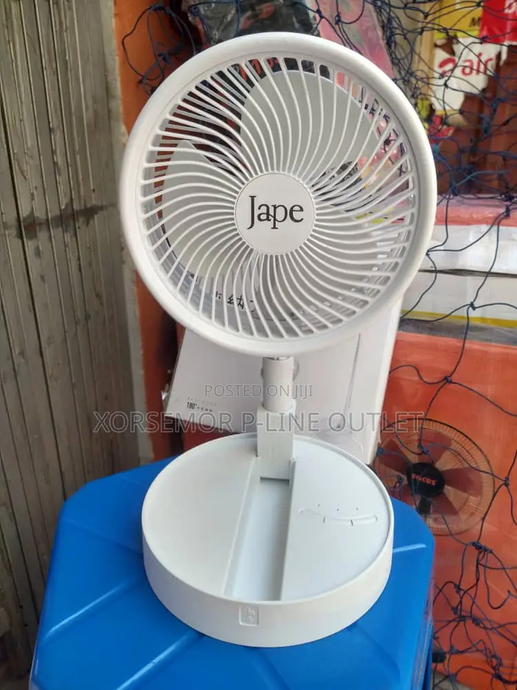 Height Adjustable Rechargeable Fan
