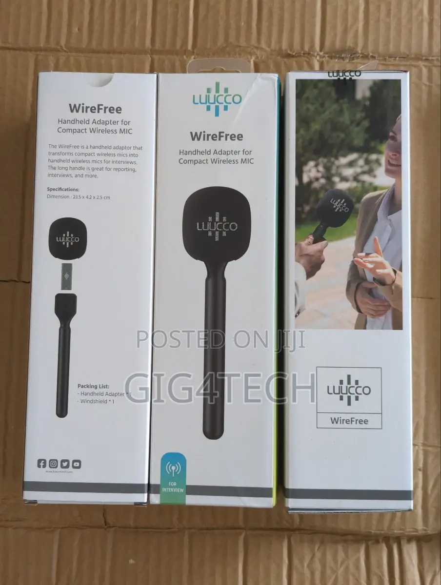 Lucco Wireless Microphone Handheld Adapter