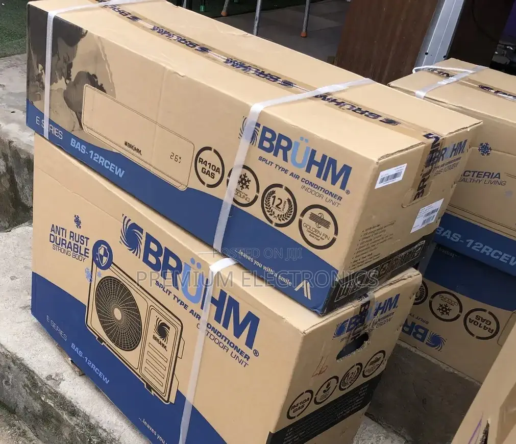 1.5hp Dual Drainage Bruhm Ac, Bas-12rcew Superb Energy Saving