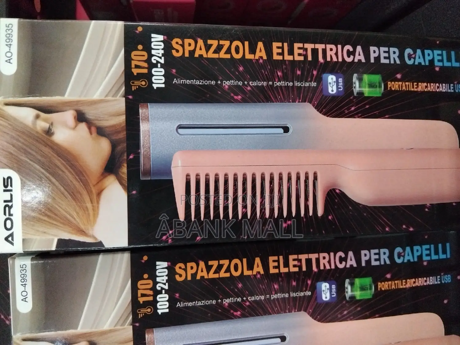 Wireless Hair Straightener (AO-49936)