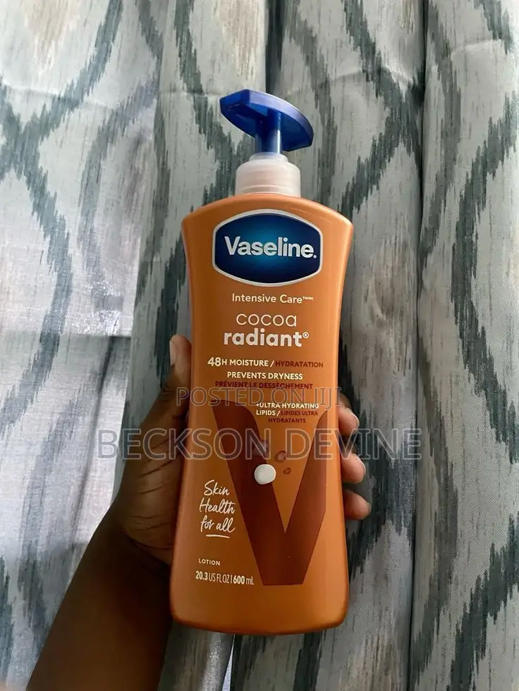 Vaseline Cocoa Radiant Lotion 600ml (Big Size)