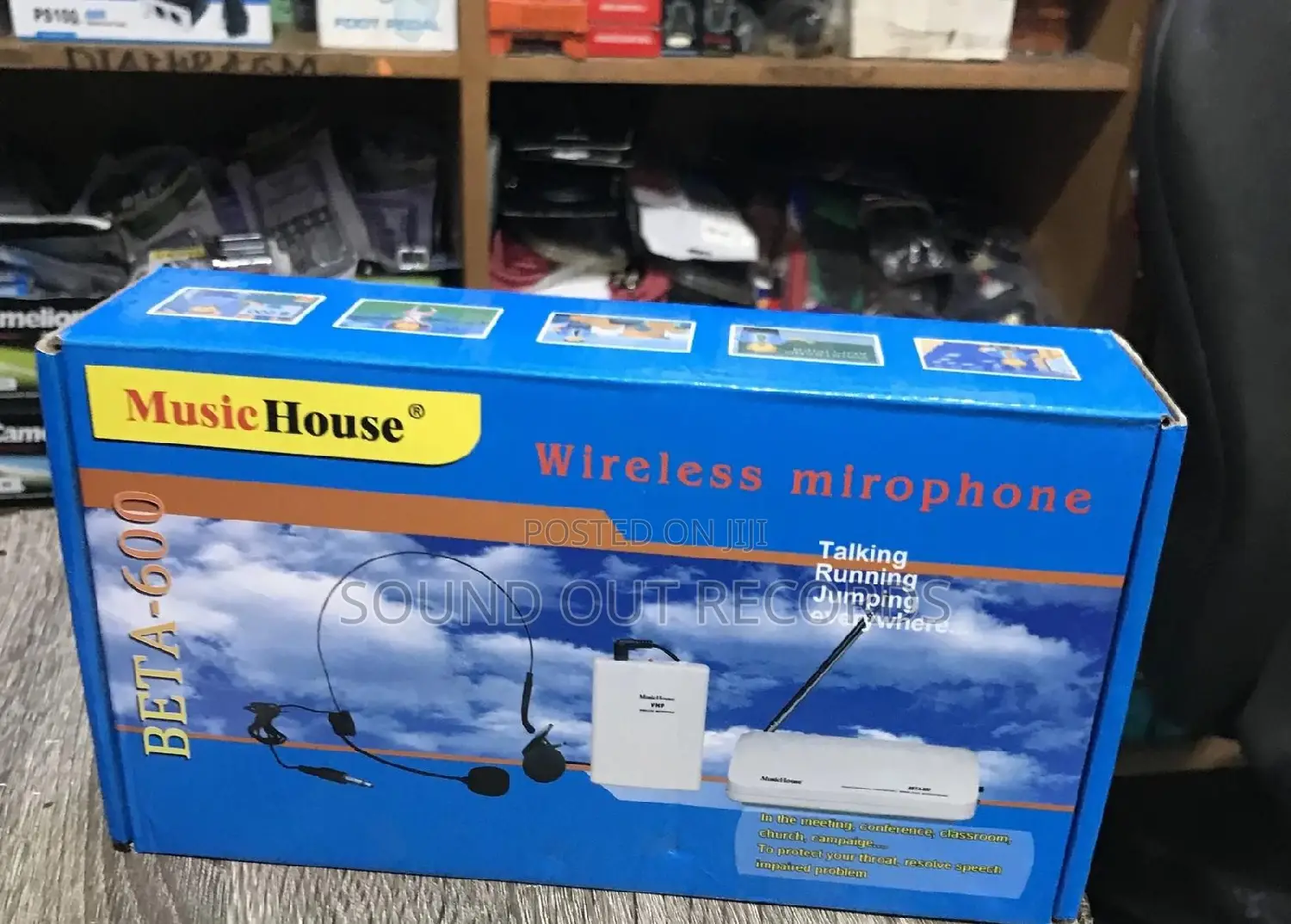 Musichouse Wireless Lapel Microphone System