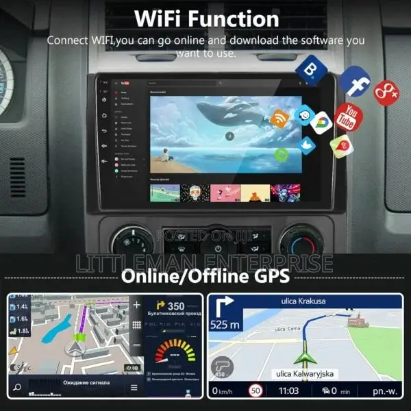 Ford Escape 2007-2012 Android Player