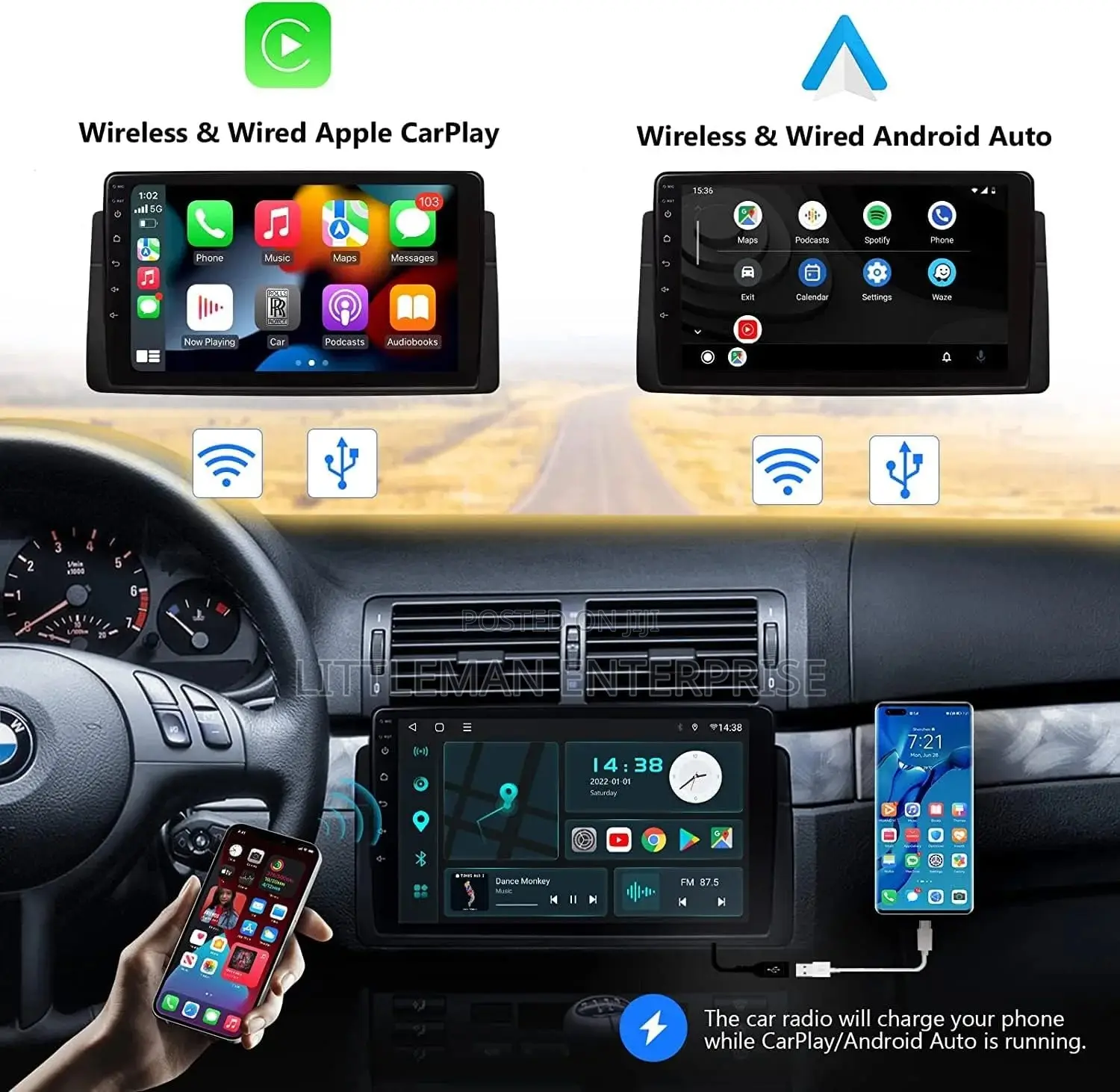BMW E46 M3 1999-2005 Android Player