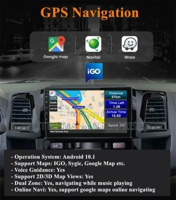 Toyota Fortuner / Hilux 2008-2014 Android Player