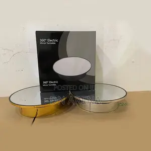 Luxury Gold Rotating Stand Weve in Acrylic Mirror