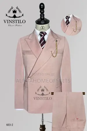 Executive Men’S Breasted Suit