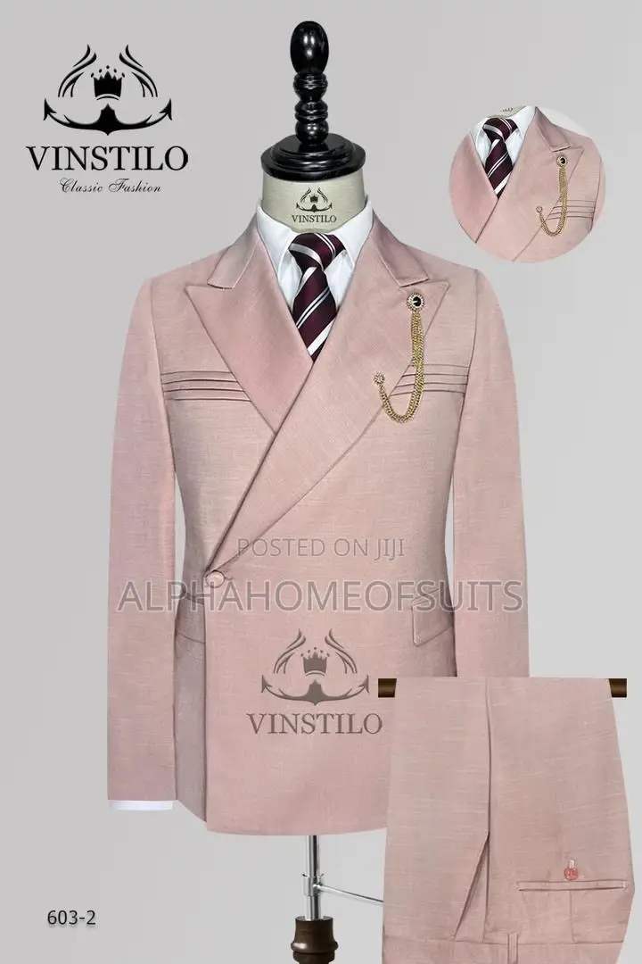 Executive Men’S Breasted Suit