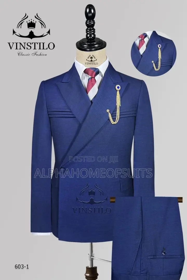 Executive Men’S Breasted Suit